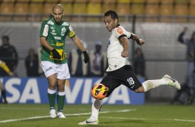 Durante a partida entre Corinthians x Luverdense Esporte Clube/MT, realizada esta noite no estádio do Pacaembu, válida pelas oitavas de final, jogo da volta da Copa do Brasil 2013