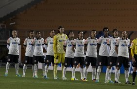 Durante a partida entre Corinthians x Luverdense Esporte Clube/MT, realizada esta noite no estádio do Pacaembu, válida pelas oitavas de final, jogo da volta da Copa do Brasil 2013