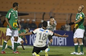 Durante a partida entre Corinthians x Luverdense Esporte Clube/MT, realizada esta noite no estádio do Pacaembu, válida pelas oitavas de final, jogo da volta da Copa do Brasil 2013