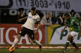Durante a partida entre Corinthians x Luverdense Esporte Clube/MT, realizada esta noite no estádio do Pacaembu, válida pelas oitavas de final, jogo da volta da Copa do Brasil 2013