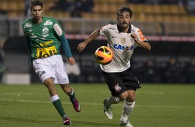 Durante a partida entre Corinthians x Luverdense Esporte Clube/MT, realizada esta noite no estádio do Pacaembu, válida pelas oitavas de final, jogo da volta da Copa do Brasil 2013