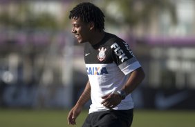 Durante o treino desta tarde no CT Joaquim Grava, no Parque Ecolgico do Tiete. O prximo jogo da equipe ser domingo, dia 01/09, contra o Flamengo, no estdio do Pacaembu, jogo vlido pela 17 rodada do Campeonato Brasileiro de 2013