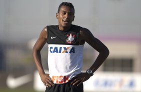 Durante o treino desta tarde no CT Joaquim Grava, no Parque Ecolgico do Tiete. O prximo jogo da equipe ser domingo, dia 01/09, contra o Flamengo, no estdio do Pacaembu, jogo vlido pela 17 rodada do Campeonato Brasileiro de 2013