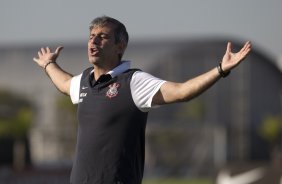 Durante o treino desta tarde no CT Joaquim Grava, no Parque Ecolgico do Tiete. O prximo jogo da equipe ser domingo, dia 01/09, contra o Flamengo, no estdio do Pacaembu, jogo vlido pela 17 rodada do Campeonato Brasileiro de 2013