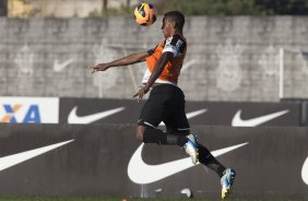 Durante o treino desta tarde no CT Joaquim Grava, no Parque Ecolgico do Tiete. O prximo jogo da equipe ser domingo, dia 01/09, contra o Flamengo, no estdio do Pacaembu, jogo vlido pela 17 rodada do Campeonato Brasileiro de 2013