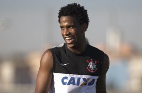 Durante o treino desta tarde no CT Joaquim Grava, no Parque Ecolgico do Tiete. O prximo jogo da equipe ser domingo, dia 01/09, contra o Flamengo, no estdio do Pacaembu, jogo vlido pela 17 rodada do Campeonato Brasileiro de 2013