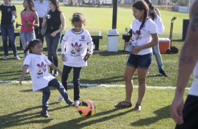 Durante o treino desta tarde no CT Joaquim Grava, no Parque Ecolgico do Tiete. O prximo jogo da equipe ser domingo, dia 01/09, contra o Flamengo, no estdio do Pacaembu, jogo vlido pela 17 rodada do Campeonato Brasileiro de 2013