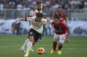 Durante a partida entre Corinthians x Luverdense Esporte Clube/MT, realizada esta noite no estádio do Pacaembu, válida pelas oitavas de final, jogo da volta da Copa do Brasil 2013