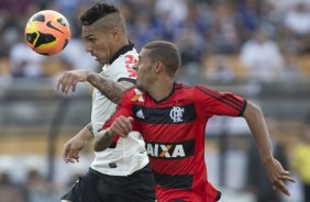 Durante a partida entre Corinthians x Luverdense Esporte Clube/MT, realizada esta noite no estádio do Pacaembu, válida pelas oitavas de final, jogo da volta da Copa do Brasil 2013