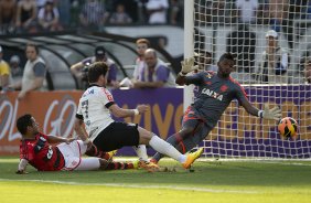 Nos vestiários antes da partida entre Corinthians x Flamengo, realizada esta tarde no estádio do Pacaembu, 17ª rodada do Campeonato Brasileiro de 2013