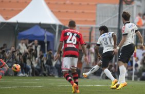 Nos vestiários antes da partida entre Corinthians x Flamengo, realizada esta tarde no estádio do Pacaembu, 17ª rodada do Campeonato Brasileiro de 2013