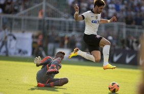 Nos vestiários antes da partida entre Corinthians x Flamengo, realizada esta tarde no estádio do Pacaembu, 17ª rodada do Campeonato Brasileiro de 2013