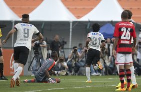 Nos vestirios antes da partida entre Corinthians x Flamengo, realizada esta tarde no estdio do Pacaembu, 17 rodada do Campeonato Brasileiro de 2013