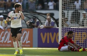 Nos vestiários antes da partida entre Corinthians x Flamengo, realizada esta tarde no estádio do Pacaembu, 17ª rodada do Campeonato Brasileiro de 2013
