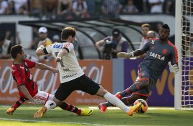 Nos vestiários antes da partida entre Corinthians x Flamengo, realizada esta tarde no estádio do Pacaembu, 17ª rodada do Campeonato Brasileiro de 2013