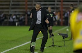 Durante a partida entre Internacional/RS x Corinthians, realizada esta noite no estádio do Vale, em Novo Hamburgo/RS, válida pela 18ª rodada do Campeonato Brasileiro de 2013
