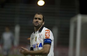 Durante a partida entre Internacional/RS x Corinthians, realizada esta noite no estádio do Vale, em Novo Hamburgo/RS, válida pela 18ª rodada do Campeonato Brasileiro de 2013
