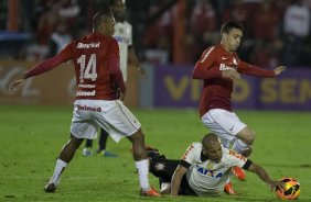 Durante a partida entre Internacional/RS x Corinthians, realizada esta noite no estdio do Vale, em Novo Hamburgo/RS, vlida pela 18 rodada do Campeonato Brasileiro de 2013