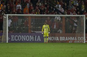 Durante a partida entre Internacional/RS x Corinthians, realizada esta noite no estádio do Vale, em Novo Hamburgo/RS, válida pela 18ª rodada do Campeonato Brasileiro de 2013