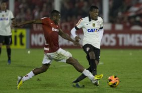 Durante a partida entre Internacional/RS x Corinthians, realizada esta noite no estádio do Vale, em Novo Hamburgo/RS, válida pela 18ª rodada do Campeonato Brasileiro de 2013