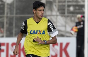 Durante o treino desta tarde no CT Joaquim Grava, no Parque Ecolgico do Tiete. O prximo jogo da equipe ser domingo, dia 08/09, contra o Nautico/PE, no estdio do Pacaembu, vlido pela 19 rodada do Campeonato Brasileiro de 2013