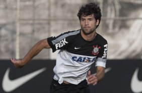 Durante o treino desta tarde no CT Joaquim Grava, no Parque Ecolgico do Tiete. O prximo jogo da equipe ser domingo, dia 08/09, contra o Nautico/PE, no estdio do Pacaembu, vlido pela 19 rodada do Campeonato Brasileiro de 2013