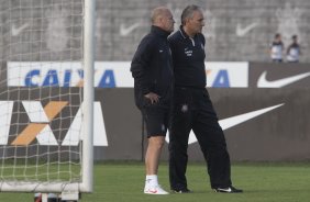 Durante o treino desta tarde no CT Joaquim Grava, no Parque Ecolgico do Tiete. O prximo jogo da equipe ser domingo, dia 08/09, contra o Nautico/PE, no estdio do Pacaembu, vlido pela 19 rodada do Campeonato Brasileiro de 2013