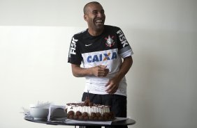 Durante o treino desta tarde no CT Joaquim Grava, no Parque Ecolgico do Tiete. O prximo jogo da equipe ser domingo, dia 08/09, contra o Nautico/PE, no estdio do Pacaembu, vlido pela 19 rodada do Campeonato Brasileiro de 2013