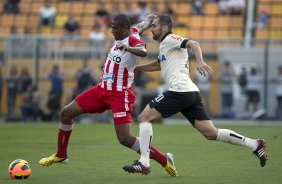 Durante a partida entre Corinthians x Nautico/PE, realizada esta tarde no estdio do Pacaembu, vlida pela 19 rodada do Campeonato Brasileiro de 2013