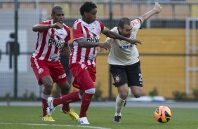 Durante a partida entre Corinthians x Nautico/PE, realizada esta tarde no estdio do Pacaembu, vlida pela 19 rodada do Campeonato Brasileiro de 2013