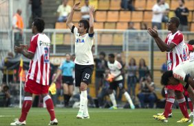 Durante a partida entre Corinthians x Nautico/PE, realizada esta tarde no estdio do Pacaembu, vlida pela 19 rodada do Campeonato Brasileiro de 2013