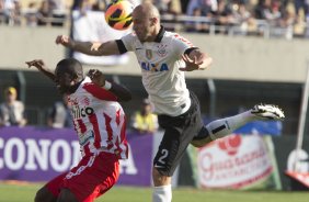 Durante a partida entre Corinthians x Nautico/PE, realizada esta tarde no estdio do Pacaembu, vlida pela 19 rodada do Campeonato Brasileiro de 2013