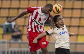 Durante a partida entre Corinthians x Nautico/PE, realizada esta tarde no estdio do Pacaembu, vlida pela 19 rodada do Campeonato Brasileiro de 2013