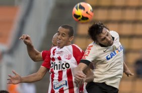 Durante a partida entre Corinthians x Nautico/PE, realizada esta tarde no estdio do Pacaembu, vlida pela 19 rodada do Campeonato Brasileiro de 2013