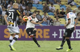 Durante a partida entre Botafogo x Corinthians, realizada esta noite no estádio do Maracanã, válida pela 20ª rodada do Campeonato Brasileiro de 2013