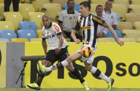 Durante a partida entre Botafogo x Corinthians, realizada esta noite no estádio do Maracanã, válida pela 20ª rodada do Campeonato Brasileiro de 2013
