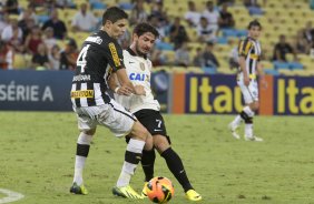 Durante a partida entre Botafogo x Corinthians, realizada esta noite no estádio do Maracanã, válida pela 20ª rodada do Campeonato Brasileiro de 2013