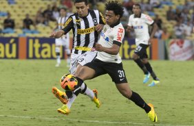 Durante a partida entre Botafogo x Corinthians, realizada esta noite no estádio do Maracanã, válida pela 20ª rodada do Campeonato Brasileiro de 2013