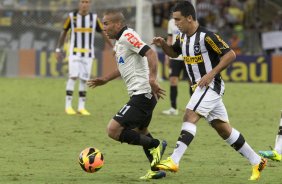 Durante a partida entre Botafogo x Corinthians, realizada esta noite no estádio do Maracanã, válida pela 20ª rodada do Campeonato Brasileiro de 2013