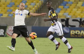 Durante a partida entre Botafogo x Corinthians, realizada esta noite no estdio do Maracan, vlida pela 20 rodada do Campeonato Brasileiro de 2013