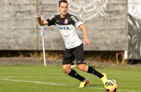 Rodriguinho do Corinthians durante treino realizado no CT Joaquim Grava