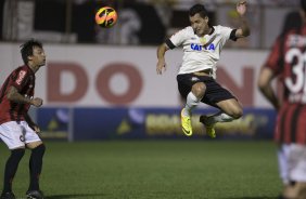 Durante a partida entre Corinthians x Atltico-PR, realizada esta noite no estdio Estdio Romildo Vitor Gomes Ferreira, em Mogi Mirim, vlida pela 27 rodada do Campeonato Brasileiro de 2013