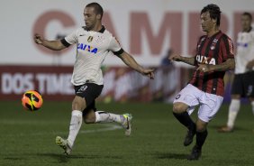 Durante a partida entre Corinthians x Atltico-PR, realizada esta noite no estdio Estdio Romildo Vitor Gomes Ferreira, em Mogi Mirim, vlida pela 27 rodada do Campeonato Brasileiro de 2013