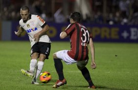 Durante a partida entre Corinthians x Atltico-PR, realizada esta noite no estdio Estdio Romildo Vitor Gomes Ferreira, em Mogi Mirim, vlida pela 27 rodada do Campeonato Brasileiro de 2013