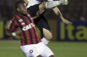 Durante a partida entre Corinthians x Atltico-PR, realizada esta noite no estdio Estdio Romildo Vitor Gomes Ferreira, em Mogi Mirim, vlida pela 27 rodada do Campeonato Brasileiro de 2013