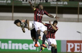 Durante a partida entre Corinthians x Atltico-PR, realizada esta noite no estdio Estdio Romildo Vitor Gomes Ferreira, em Mogi Mirim, vlida pela 27 rodada do Campeonato Brasileiro de 2013