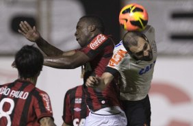 Durante a partida entre Corinthians x Atltico-PR, realizada esta noite no estdio Estdio Romildo Vitor Gomes Ferreira, em Mogi Mirim, vlida pela 27 rodada do Campeonato Brasileiro de 2013