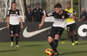 Durante o treino desta tarde no CT Joaquim Grava, no Parque Ecolgico do Tiete. O prximo jogo da equipe ser domingo, dia 13/10, contra o So Paulo, no estdio do Morumbi, vlido pela 28 rodada do Campeonato Brasileiro de 2013