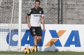 Durante o treino desta tarde no CT Joaquim Grava, no Parque Ecolgico do Tiete. O prximo jogo da equipe ser domingo, dia 13/10, contra o So Paulo, no estdio do Morumbi, vlido pela 28 rodada do Campeonato Brasileiro de 2013