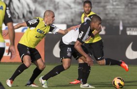 Durante o treino desta tarde no CT Joaquim Grava, no Parque Ecolgico do Tiete. O prximo jogo da equipe ser domingo, dia 13/10, contra o So Paulo, no estdio do Morumbi, vlido pela 28 rodada do Campeonato Brasileiro de 2013